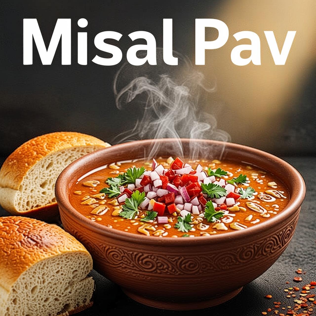 Serves Up Spicy Tangy Misal Pav