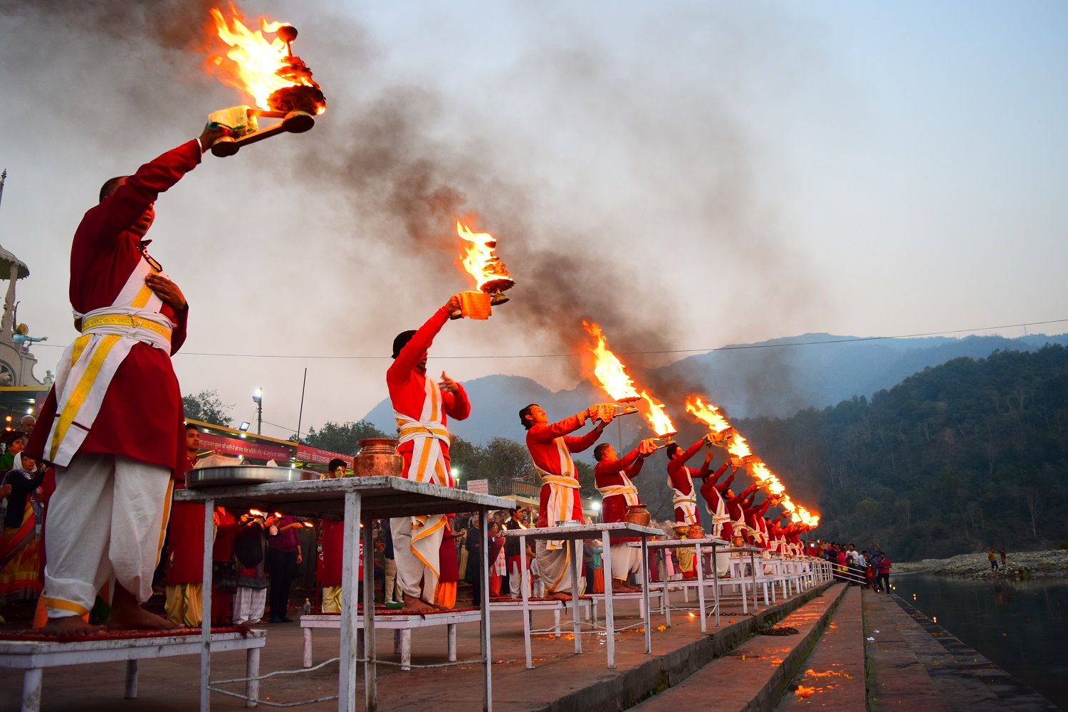 Timing of the Ganga Aarti