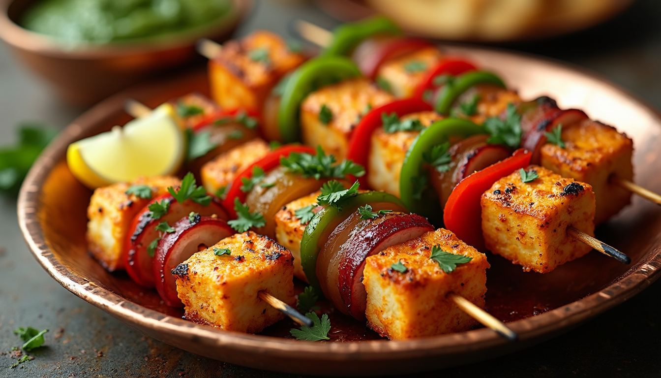 Paneer Tikka and Tandoori Delights