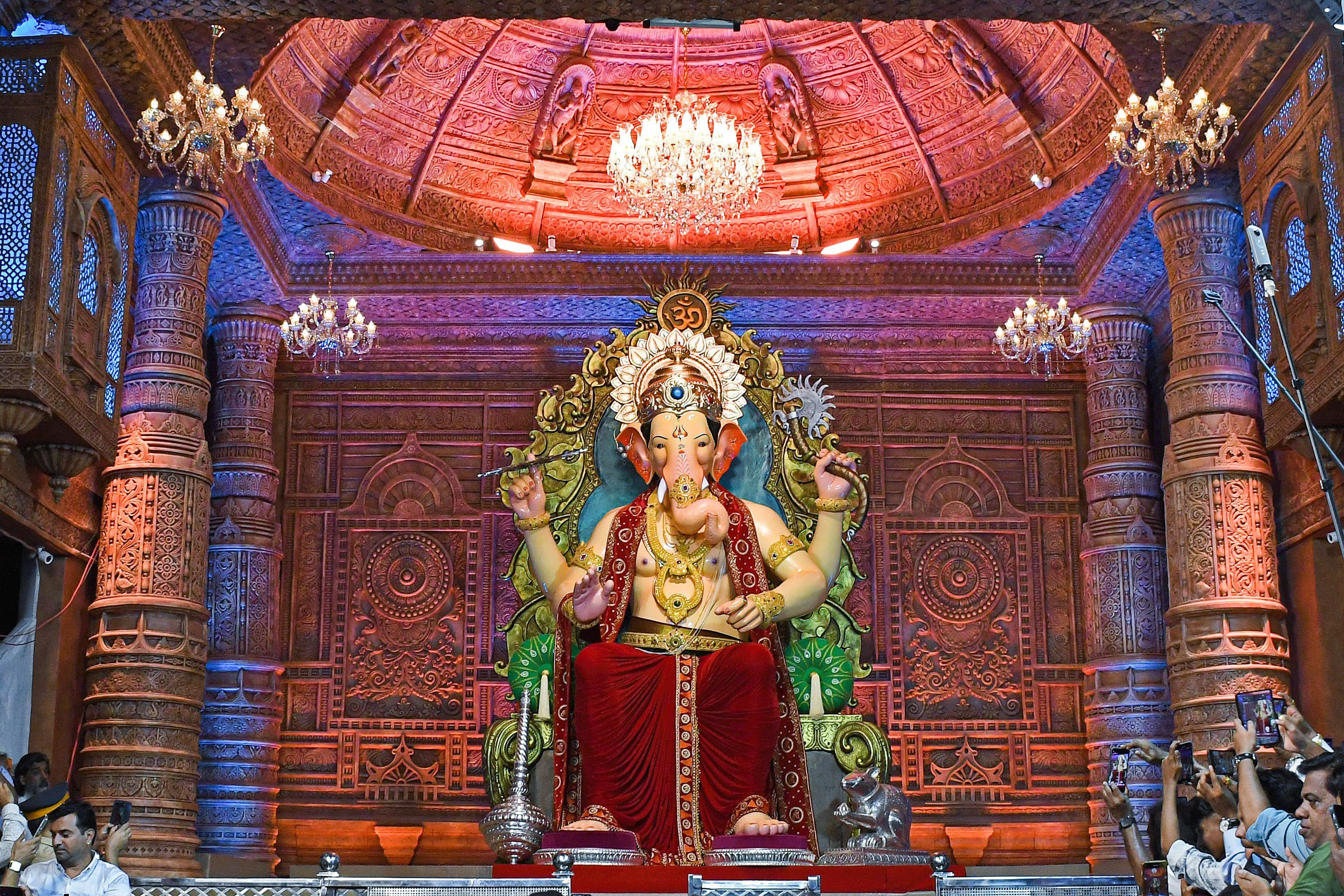 Ganesha Chaturthi at Lal Baugh