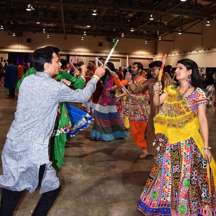 Garba and Dandiya Steps