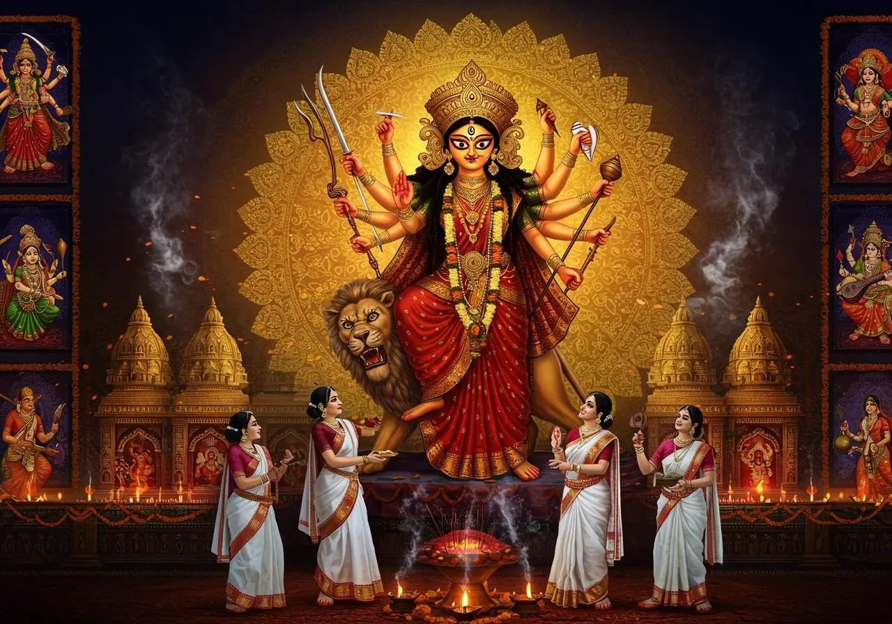 Durga Puja to Kali Puja