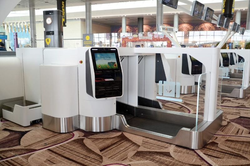 self-service bag drop