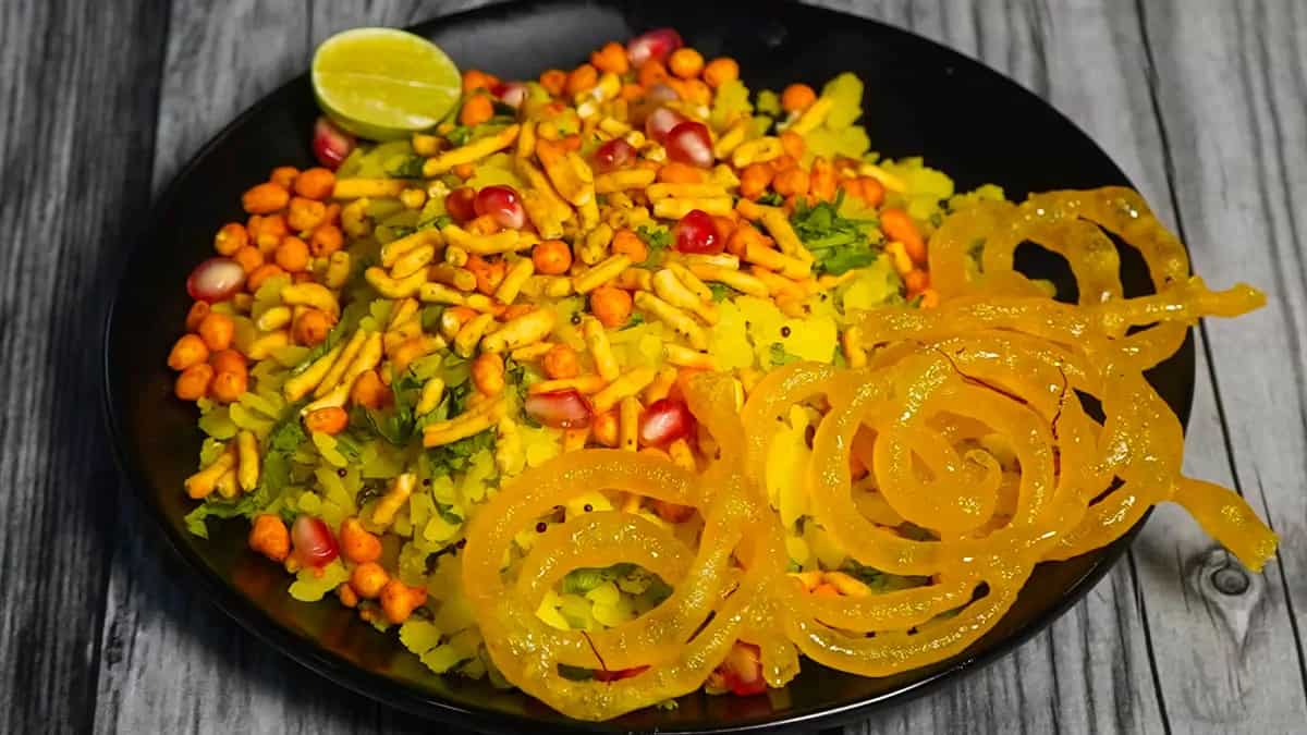 Poha-Jalebi