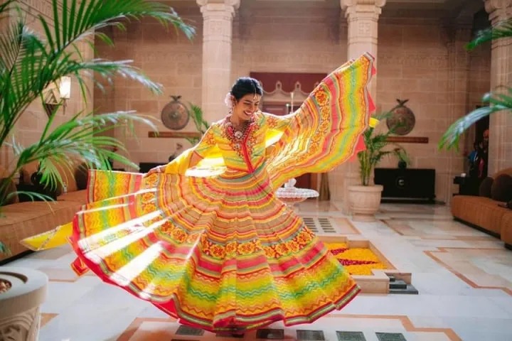 Conventional Lehengas with Advanced Flair