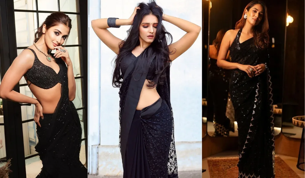 Bollywood Actresses In Black Dress