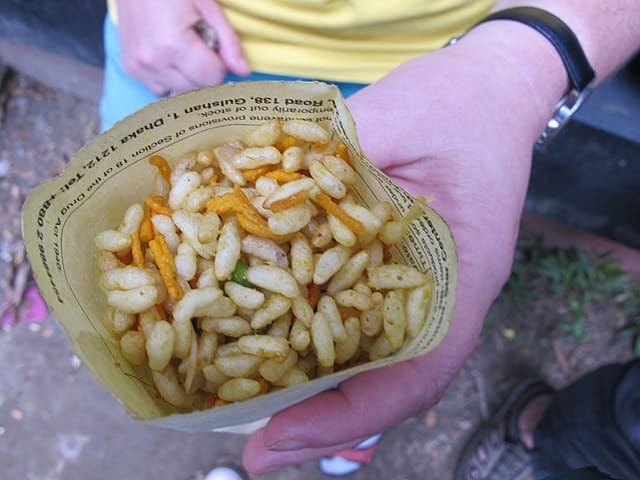 Jhalmuri  Assams Take on Burning Puffed Rice