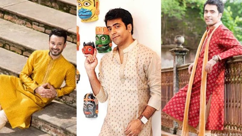 Mens Festive Style for Durga Puja