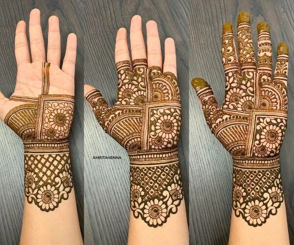 Mehndi Design Full Hand Easy and Beautiful