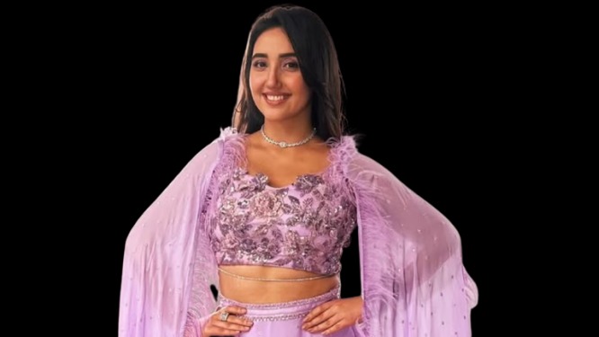 The Shimmery Pink Gown