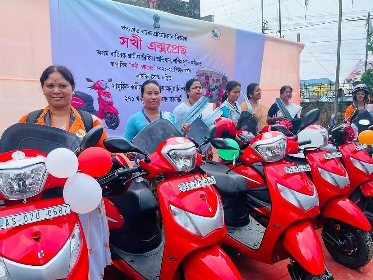 WomanBenefiting from Sakhi Express