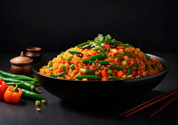 Schezwan Fried Rice Indian Style