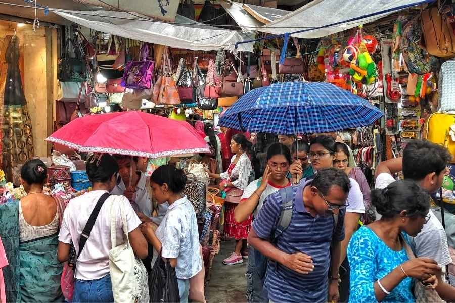 Festive Markets During Durga Puja