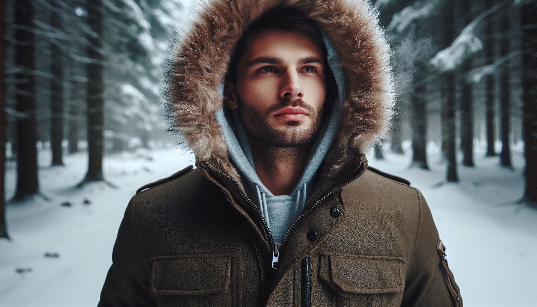 Men's Jacket for Winter Branded