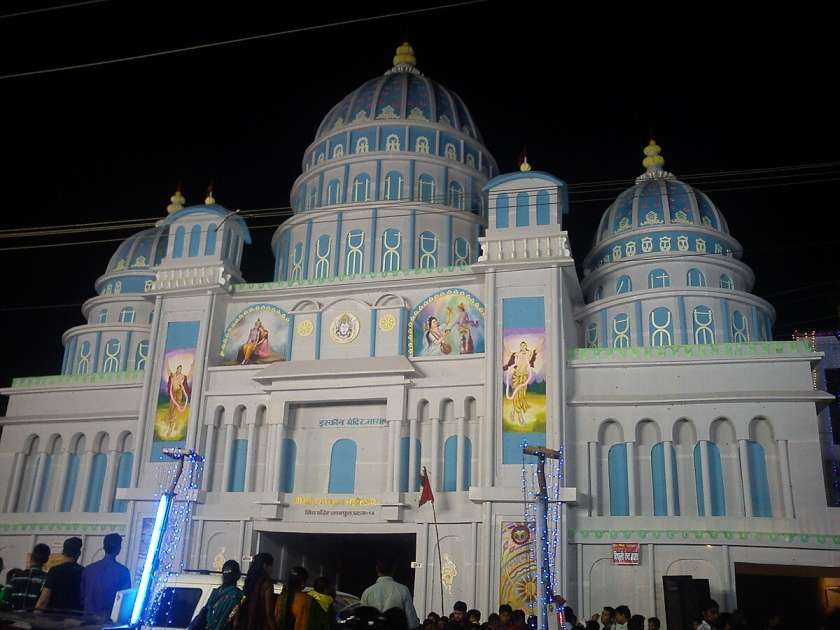 Pandal Making in Bihar