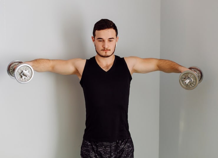 Upper Chest Workout at Home with Dumbbells