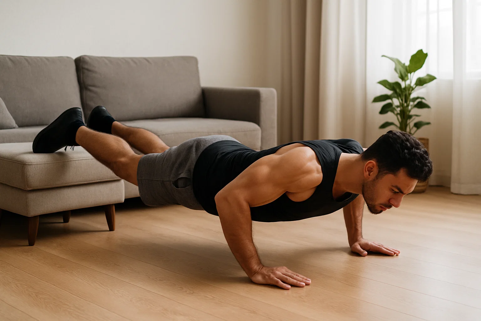 upper chest workout at home without equipment