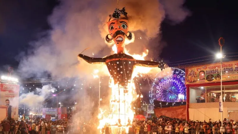 Ravan Dahan Events in Delhi Red Fort Ground