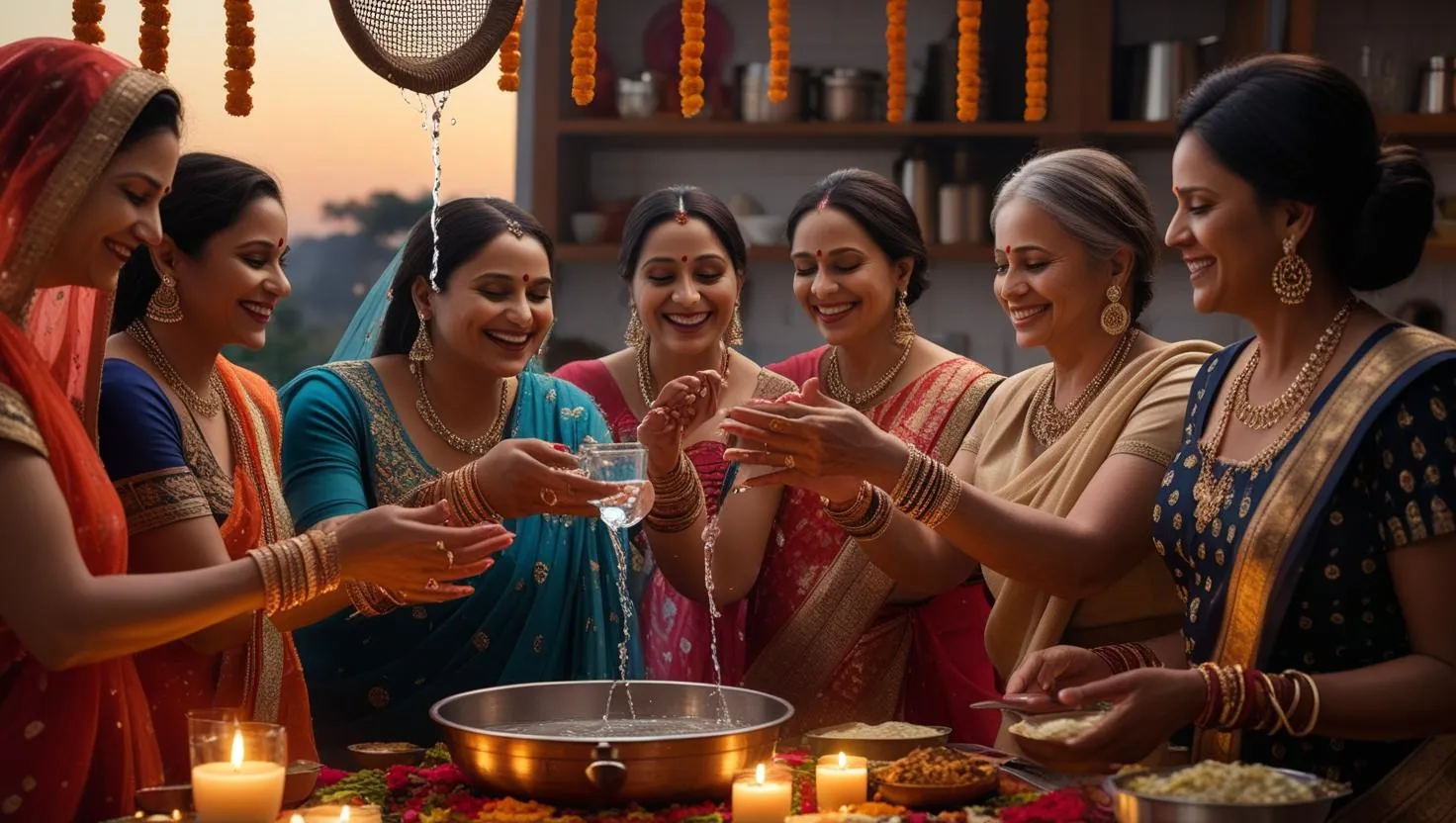 Karwa Chauth celebration in Kolkata