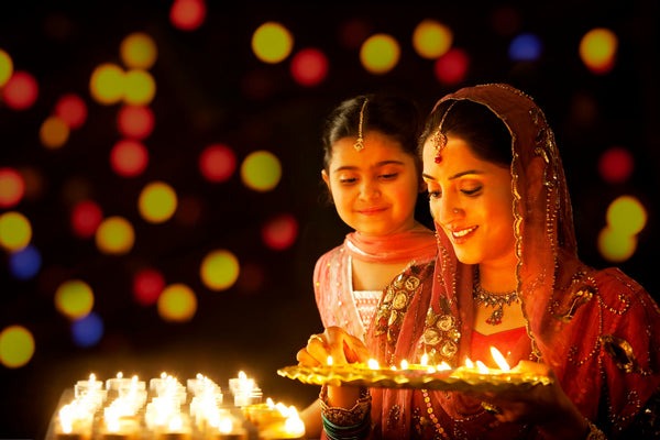 Diwali celebration in Tamil Nadu