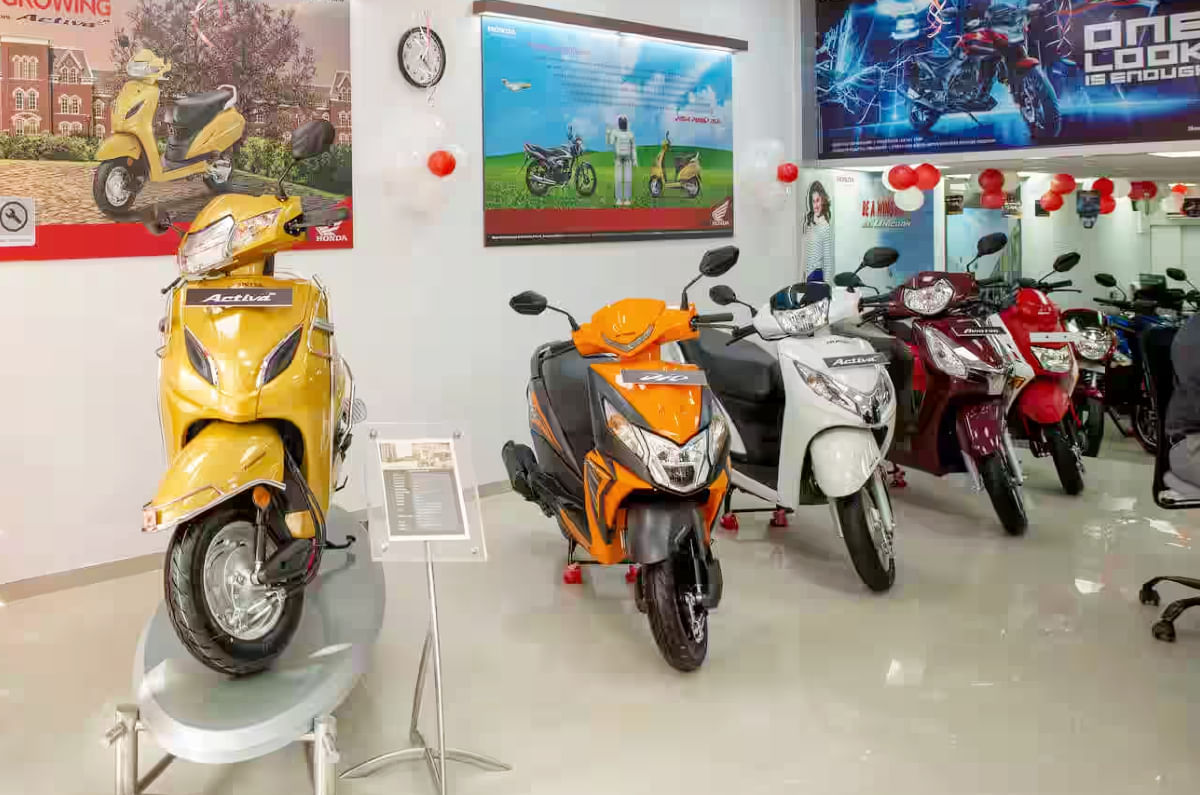 Impact on sales of motorcycles and scooters