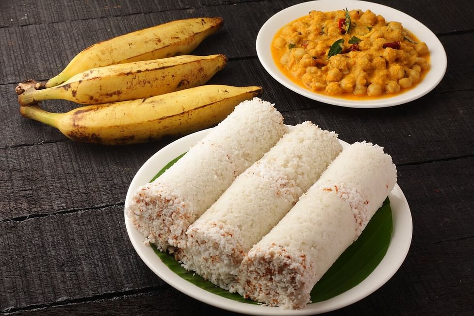 Puttu and Banana