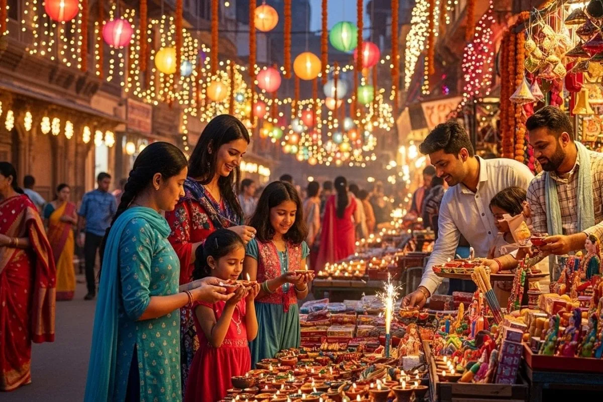 Delhi Diwali Bazaars