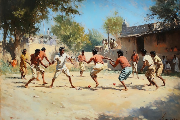 Kabaddi In Rural Kerala
