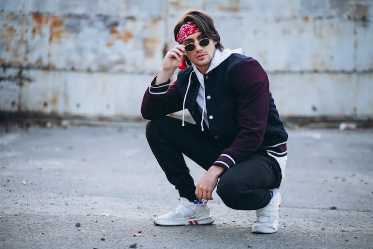 Mens Gothic Fashion Hip Hop pants