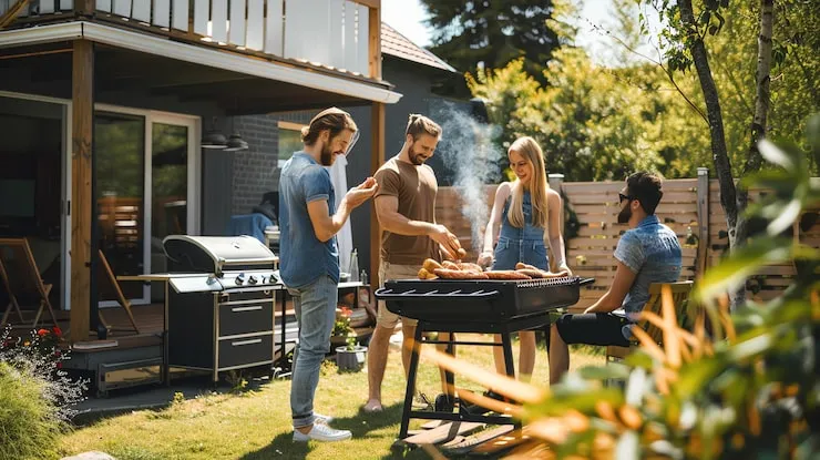 Grill and gather house