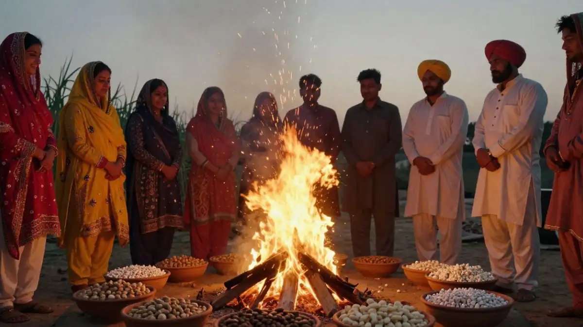 Lohri in Haryana