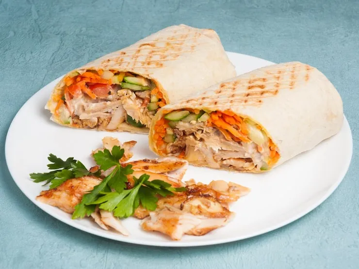 Best Chicken Shawarma Wrap Recipe