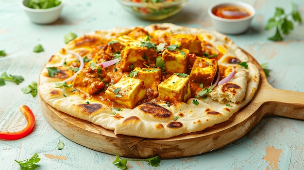 Paneer Lababdar With Naan Paneer Lababdar With Naan