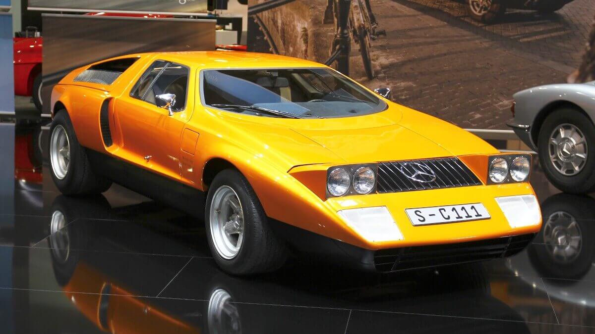 Exploring the Mercedes-Benz C 111 (1969) Concept Car