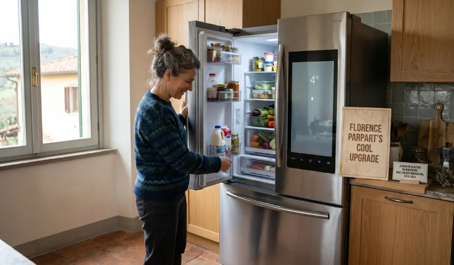 Modern Electric Refrigerator