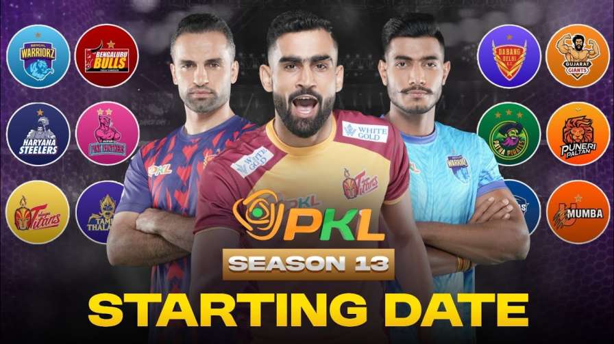 Pro Kabaddi Match 2026 Schedule  Full Dates and Venues