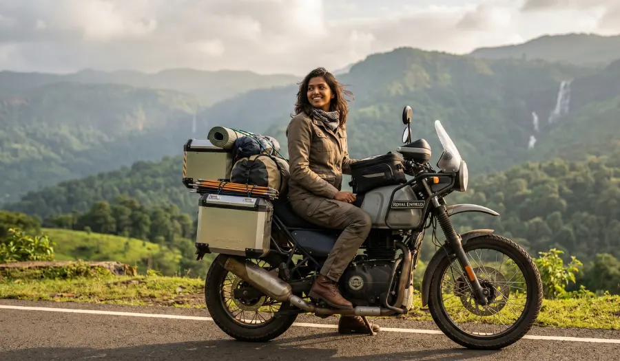 Cruiser bikes for touring with luggage india