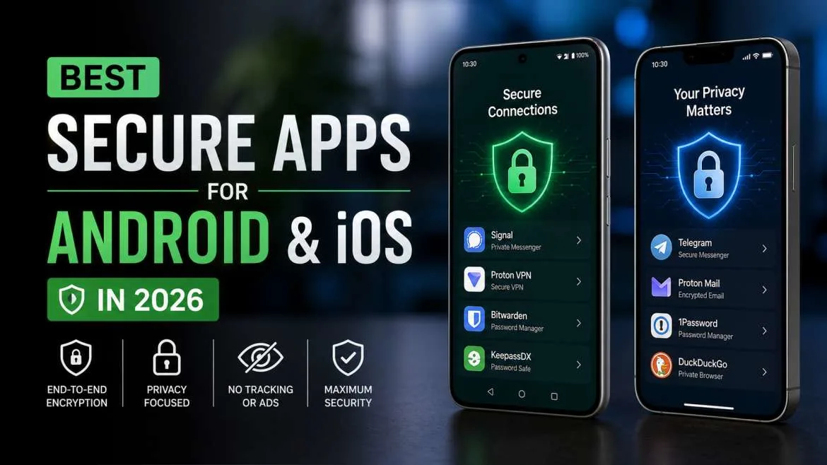 Best Secure Apps for Android and iOS in 2026