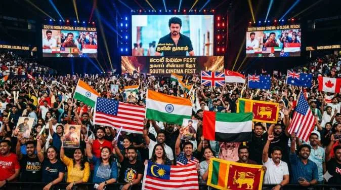 Which Countries Have the Strongest South Cinema Fan Following?