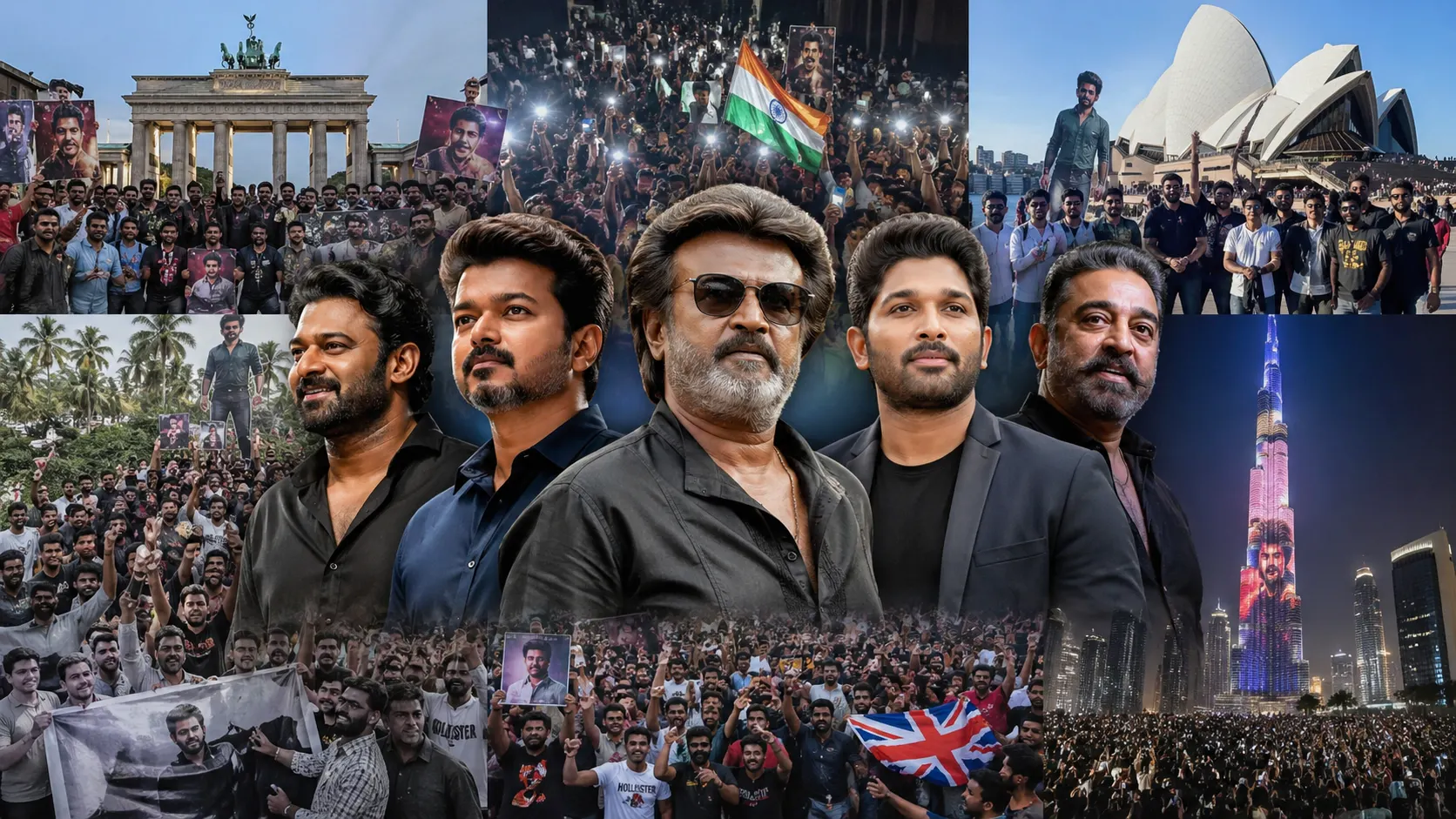 Global Fan Base of South Indian Actors  Not Just Stars, They Are Icons