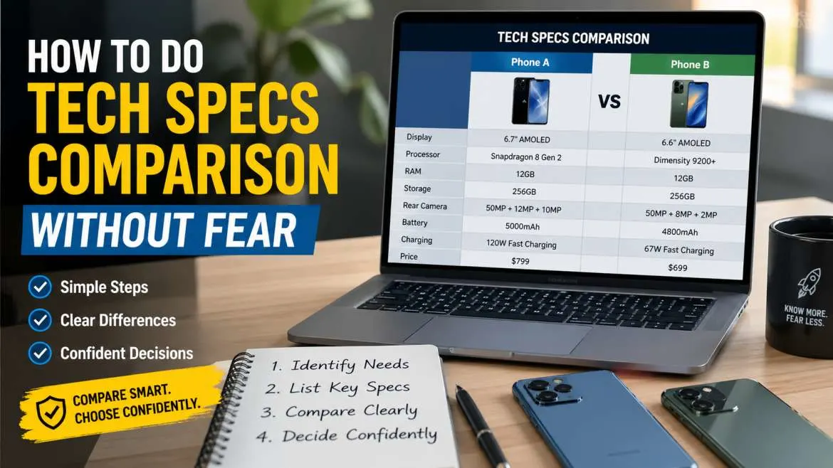 How to Do Tech Specs Comparison Without Fear