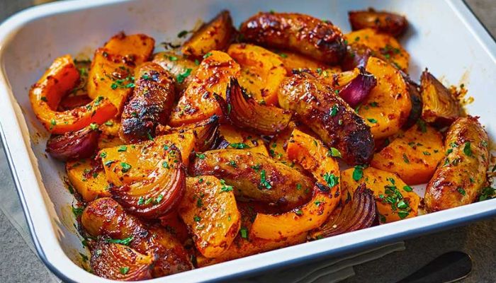 Roasted butternut squash