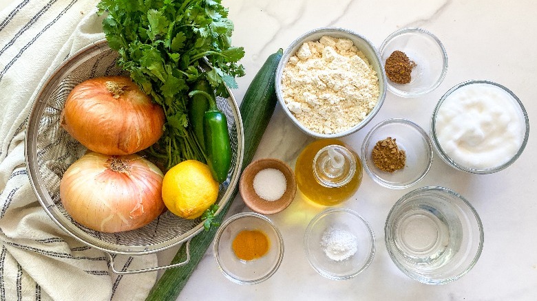 Onion Bhaji Ingredients Onion Bhaji Ingredients