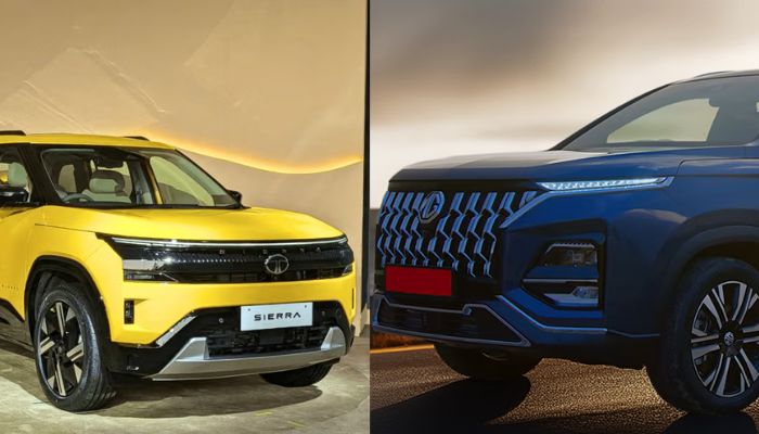Tata Sierra vs. MG Hector Comparison Price: Total Cost of Ownership