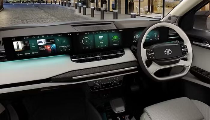 Inside the Tata Sierra EV A Cabin Focused on Technology