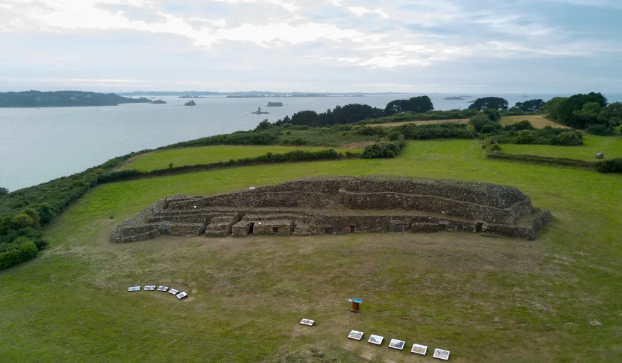 Europe: Cairn of Barnenez, France Europe: Cairn of Barnenez, France