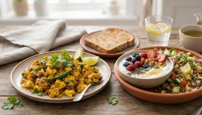 Healthy Protein Breakfast For Weight Loss Vegetarian