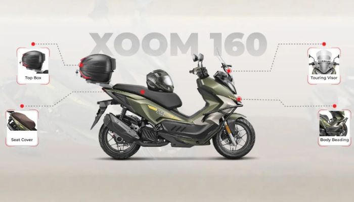 Hero Xoom 160 Features