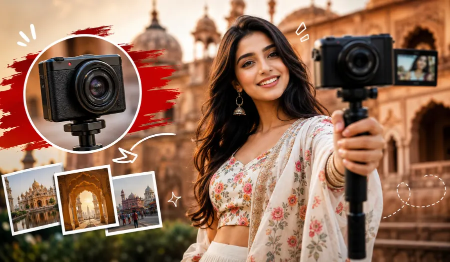 Best small camera for vlogging in India Best small camera for vlogging in India