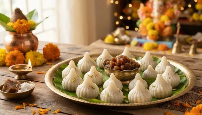 Ukadiche Modak Recipe for Ganesh Chaturthi with Jaggery